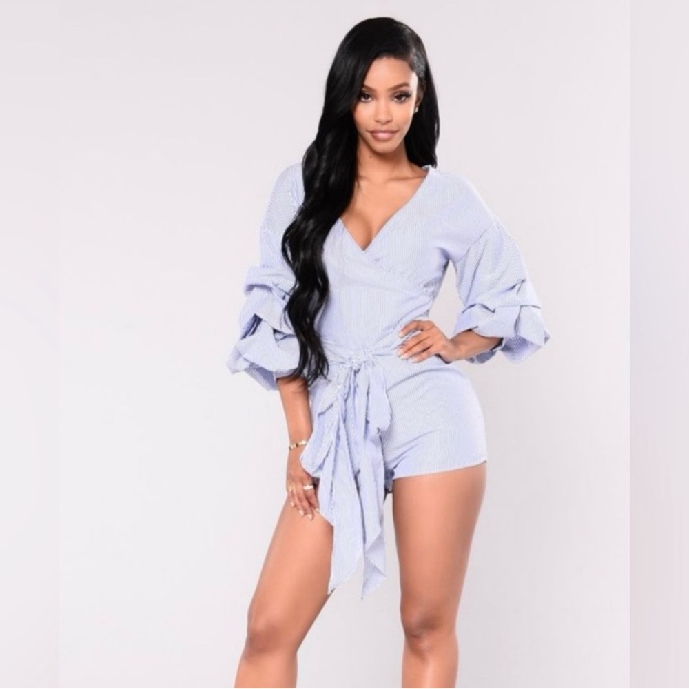 Upland Striped Romper